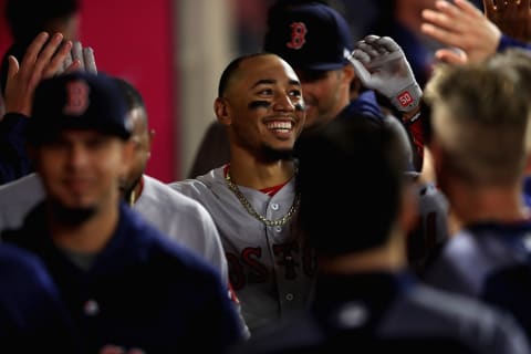 ANAHEIM, CA – APRIL 17: Mookie Betts