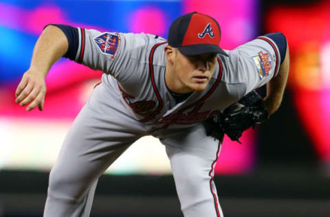 MINNEAPOLIS, MN – JULY 15: National League All-Star Craig Kimbrel #46 of the Atlanta Braves pitches against the American League All-Stars during the 85th MLB All-Star Game at Target Field on July 15, 2014 in Minneapolis, Minnesota. (Photo by Elsa/Getty Images)