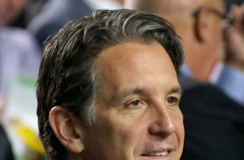 CHICAGO, IL – JUNE 24: President Brendan Shanahan of the Toronto Maple Leafs attends the 2017 NHL Draft at United Center on June 24, 2017 in Chicago, Illinois. (Photo by Dave Sandford/NHLI via Getty Images)