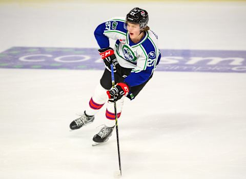 Owen Pickering #27 of Team White. (Photo by Chris Tanouye/Getty Images)