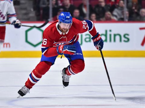 MONTREAL, QC – FEBRUARY 27: Montreal Canadiens Tomas Tatar Jeff Petry (Photo by Minas Panagiotakis/Getty Images)