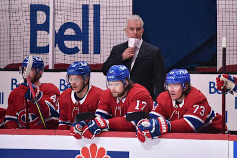 Head Coach Dominique Ducharme of the Montreal Canadiens. (Photo by Minas Panagiotakis/Getty Images)