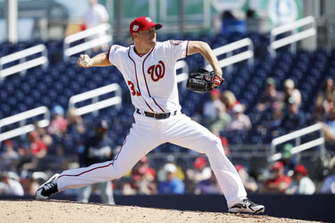 WEST PALM BEACH, FL – FEBRUARY 25: Max Scherzer