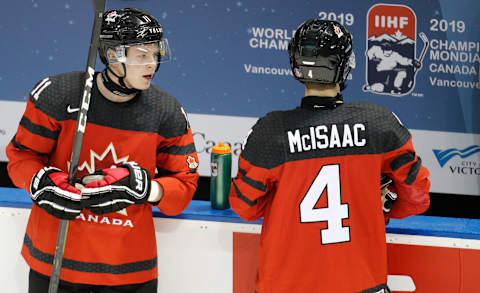 Jared McIsaac #4 of Team Canada. (Photo by Kevin Light/Getty Images)