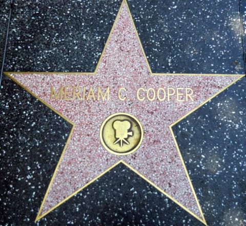 Merian C. Cooper's star on the Hollywood Walk of Fame