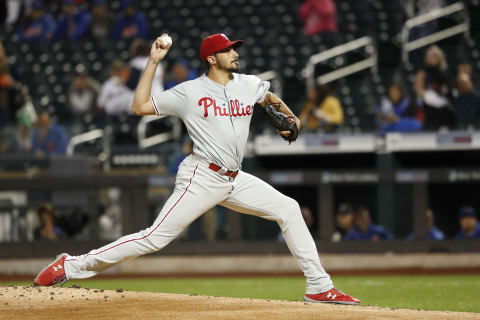 Eflin will provide two solid outings out of every three literally if he makes no improvements, but three out of four would elevate him to a two-slot hurler. Photo by Michael Owens/Getty Images.