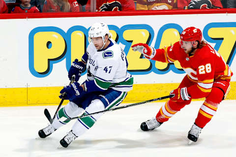 CALGARY, AB – DECEMBER 29: (Photo by Gerry Thomas/NHLI via Getty Images)