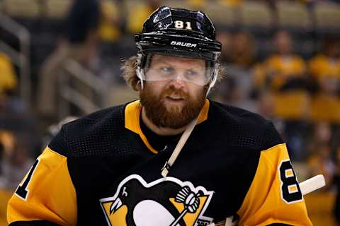 Phil Kessel #81 of the Pittsburgh Penguins. (Photo by Kirk Irwin/Getty Images)