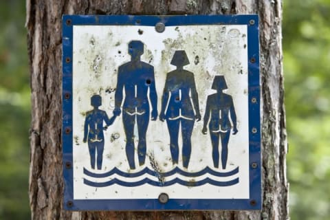 Nudist destinations are often family-friendly.