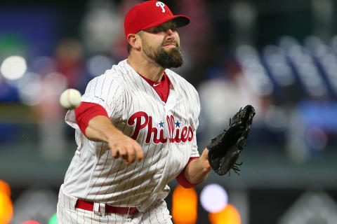 Neshek was Phillies GM Klentak’s top pickup in 2017. Photo by Rich Schultz/Getty Images.