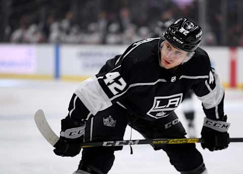 Gabriel Vilardi #42 of the Los Angeles Kings (Photo by Harry How/Getty Images)