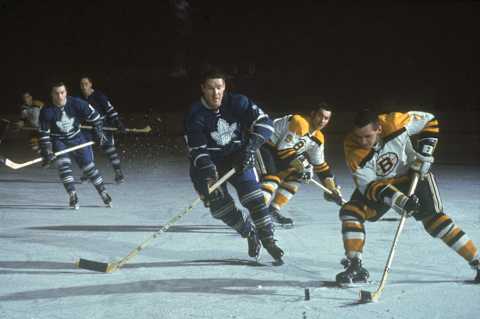 Tim Horton, Toronto Maple Leafs (Photo by Bruce Bennett Studios via Getty Images Studios/Getty Images)