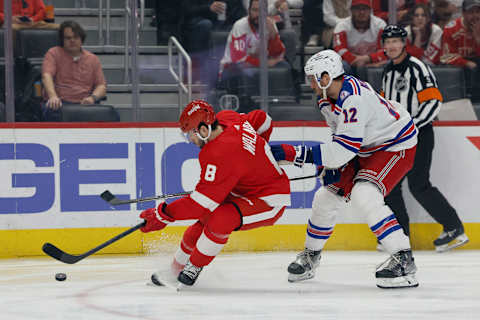 Jake Walman of the Detroit Red Wings. Mandatory Credit: Rick Osentoski-USA TODAY Sports