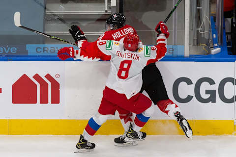 Arseni Gritsyuk #8 of Russia. (Photo by Codie McLachlan/Getty Images)