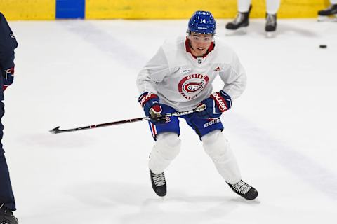 BROSSARD, QC – JUNE 26: Montreal Canadiens center Nick Suzuki (14) (Photo by David Kirouac/Icon Sportswire via Getty Images)