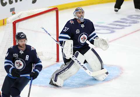 Winnipeg Jets, Connor Hellebuyck #37 (Photo by Jason Halstead/Getty Images)