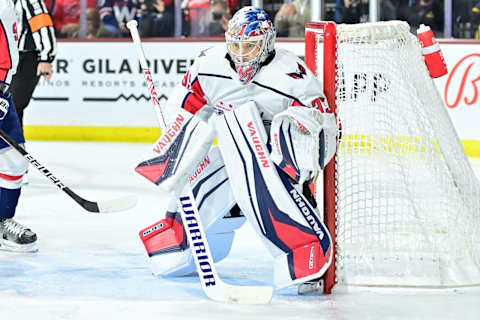 Darcy Kuemper, Washington Capitals Mandatory Credit: Matt Kartozian-USA TODAY Sports