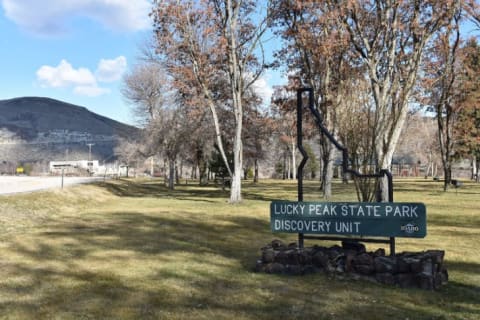 Lucky Peak State Park.