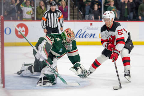 Minnesota Wild goaltender Filip Gustavsson (32): Matt Blewett-USA TODAY Sports