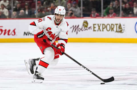 Shayne Gostisbehere, Carolina Hurricanes (Mandatory Credit: David Kirouac-USA TODAY Sports)