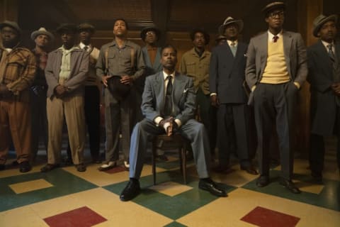 Chris Rock, Jeremie Harris, Corey Hendrix, and Glynn Turman in Fargo.