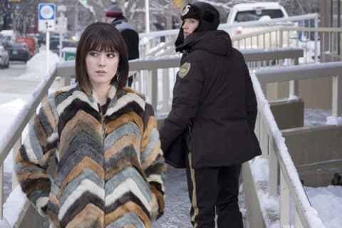 Mary Elizabeth Winstead and Carrie Coon in Fargo.