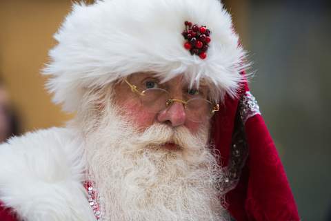 TODAY — Pictured: Santa Clause on Thursday, November 2, 2017 — (Photo by: Nathan Congleton/NBC/NBCU Photo Bank via Getty Images)