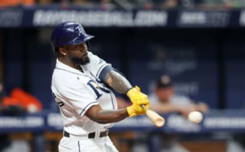 Rays left fielder Randy Arozarena. Nathan Ray Seebeck-USA TODAY Sports