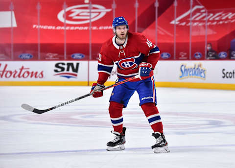 MONTREAL, QC – FEBRUARY 10: Joel Armia Montreal Canadiens (Photo by Minas Panagiotakis/Getty Images)