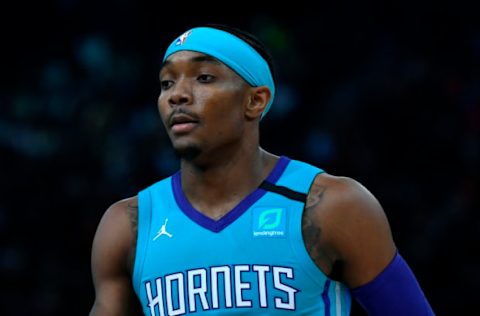 PARIS, FRANCE – JANUARY 24: Devonte’ Graham of the Charlotte Hornets looks on during the NBA Paris Game match between Charlotte Hornets and Milwaukee Bucks on January 24, 2020 in Paris, France. (Photo by Aurelien Meunier/Getty Images)