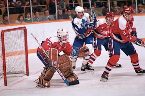 Larry Murphy, Washington Capitals (Photo by Graig Abel/Getty Images)