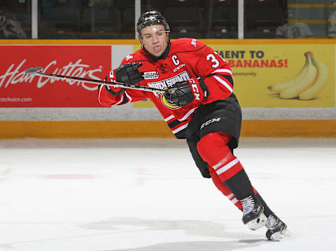 PETERBOROUGH, ON – NOVEMBER 15: Nick Suzuki Montreal Canadiens (Photo by Claus Andersen/Getty Images)