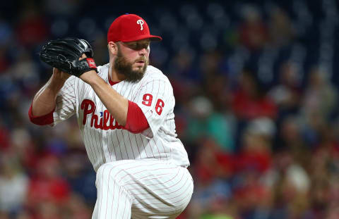 The Phillies may have to pay half of the $9 million remaining on his contract to move Hunter. Photo by Rich Schultz/Getty Images.