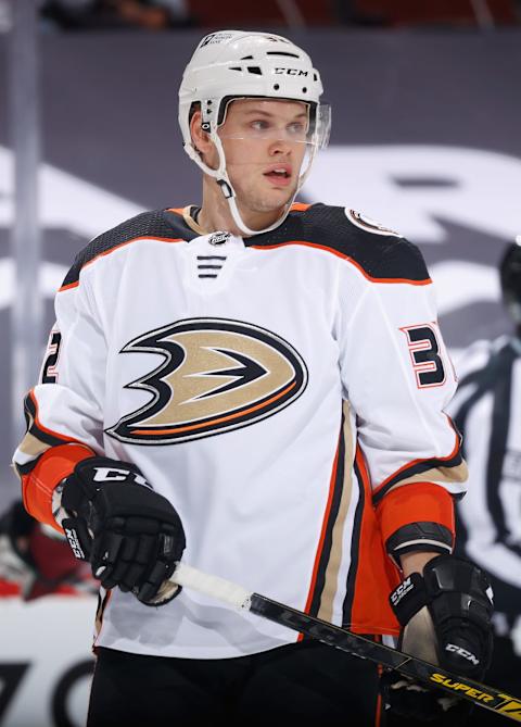 Jacob Larsson #32 of the Anaheim Ducks (Photo by Christian Petersen/Getty Images)