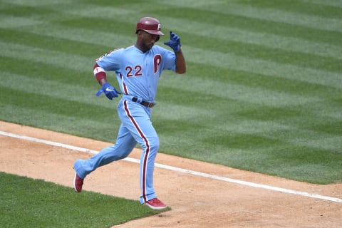 McCutchen’s return atop the Phillies lineup is a needed return. Photo by G Fiume/Getty Images.