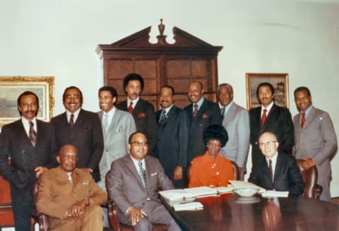 The founding members of the Congressional Black Caucus.