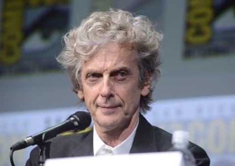 Peter Capaldi at 'Doctor Who' panel during 2017 Comic-Con International in San Diego.