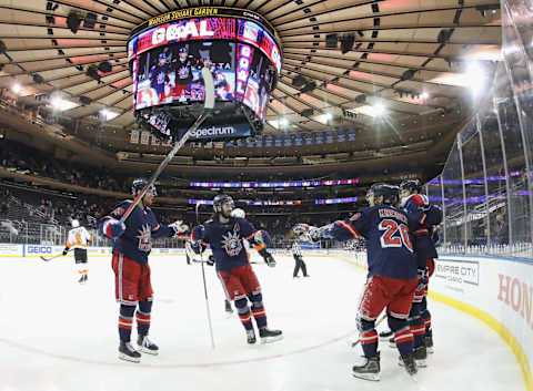 Mar 17, 2021; New York, New York, USA; (89) against the Philadelphia Flyers Credit: Bruce Bennett/POOL PHOTOS-USA TODAY Sports