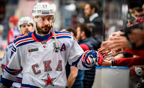 Russian SKA St. Petersburg winger, Ilya Kovalchuk (ALEXANDER NEMENOV/AFP via Getty Images)