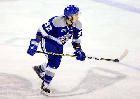 ST CATHARINES, ON – OCTOBER 4: Blake Murray (Photo by Vaughn Ridley/Getty Images)