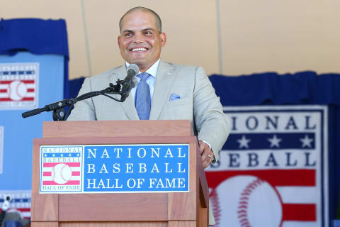 COOPERSTOWN, NY – JULY 30: Ivaan Rodriguez  (Photo by Mike Stobe/Getty Images)