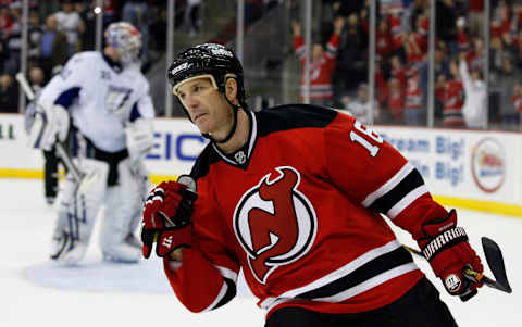 New Jersey Devils left wing Brendan Shanahan (18): Ed Mulholland-USA TODAY Sports