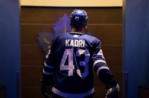 TORONTO, ON – OCTOBER 28: Toronto Maple Leafs center Nazem Kadri