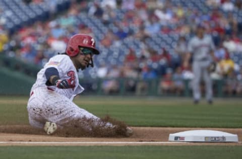 Galvis Stole Third Base, But Will His Clarion Call Bear Fruit? Photo by Mitchell Leff/Getty Images.