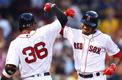 BOSTON, MA – AUGUST 3: Mookie Betts