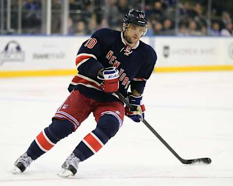 Marian Gaborik #10 of the New York Rangers (Photo by Elsa/Getty Images)