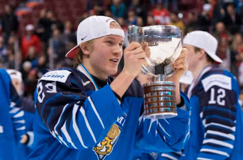 Anton Lundell #29 of Finland (Photo by Rich Lam/Getty Images)