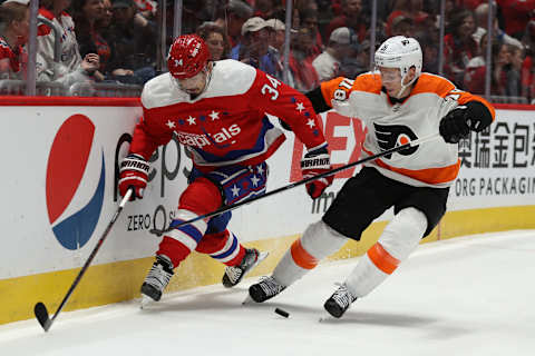 Jonas Siegenthaler, Washington Capitals (Photo by Patrick Smith/Getty Images)