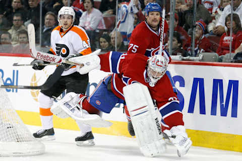 MONTREAL – NOVEMBER 16: Montreal Canadiens Philadelphia Flyers (Photo by Richard Wolowicz/Getty Images)