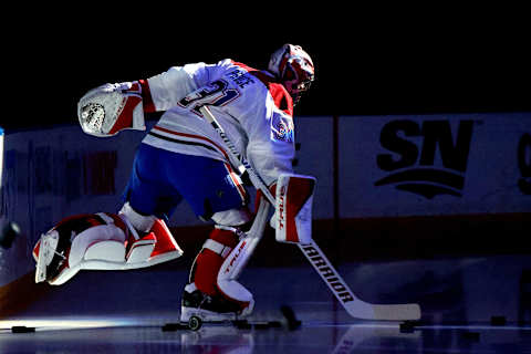 Carey Price #31 of the Montreal Canadiens. (Photo by Bruce Bennett/Getty Images)